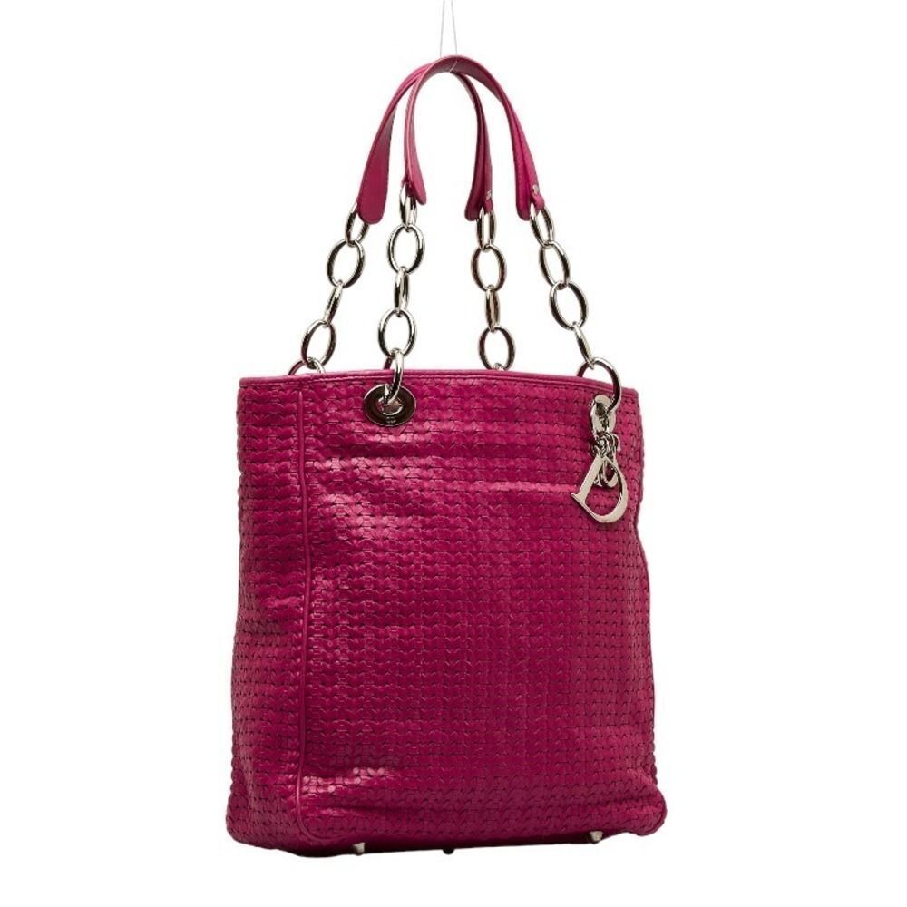Dior Lovely Lady Dior Woven Leather Handbag - Picture 3 of 10